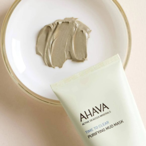 AHAVA Time To Clear Purifying Mud Mask - Picture 5 of 10